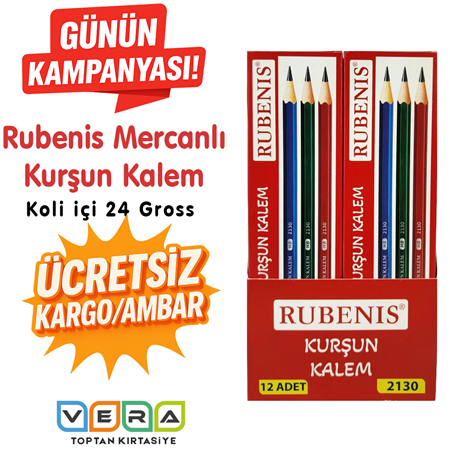 TOPTAN RUBENİS MERCANLI KURŞUN KALEM