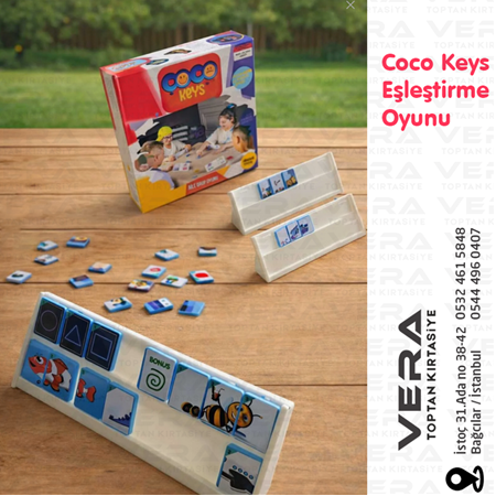 Coco Keys Eşleştirme Oyunu ( Zarsız )