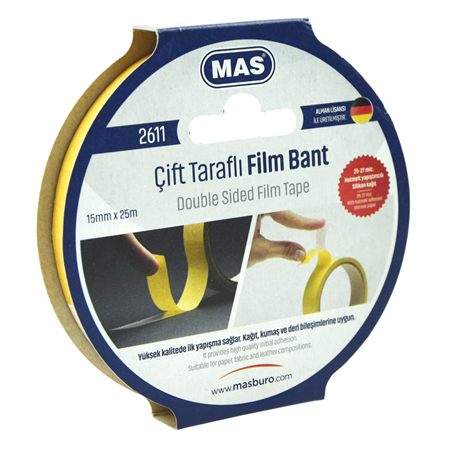 MAS 2611 ÇİFT TARAFLI BANT 15x25