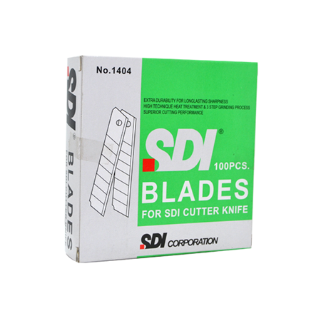 SDİ GENİŞ MAKET BIÇAĞI YEDEĞİ 100 LÜ 1404