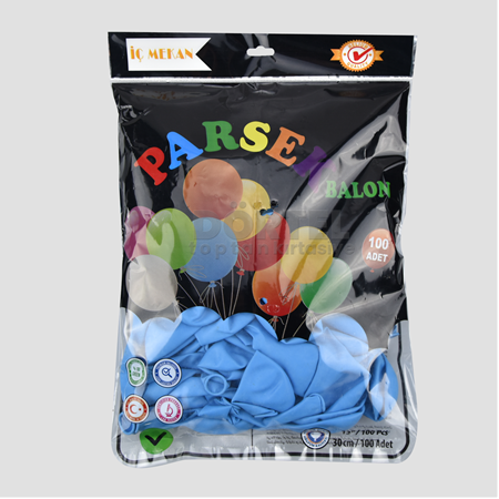 Mavi 100 lü Balon