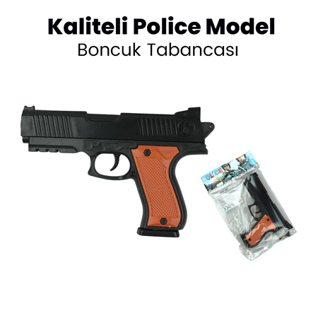 Police Model Kaliteli Boncuk Tabancası
