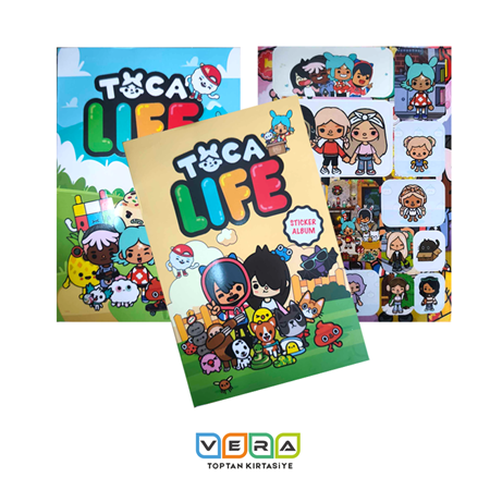 Toka Life  14x20 16 Yaprak Sticker Defter