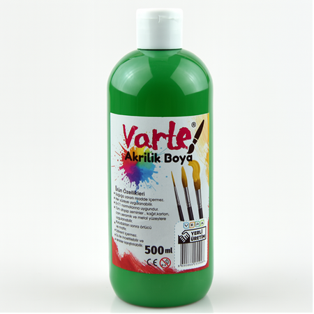 vArte 500 Gr Yeşil Akrilik Boya