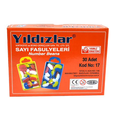 Yıldızlar Sayı Fasulyesi