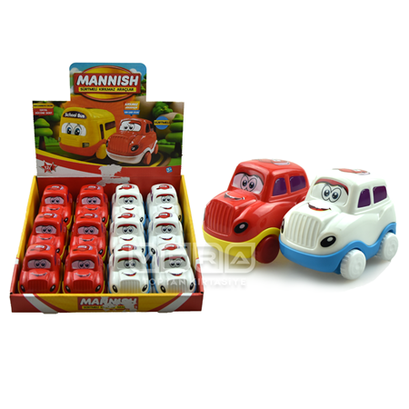 Çek Bırak Vosvos Araç Kırılmaz Plastik Oyuncak