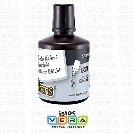 BRONS 100 CC Siyah Tahta Kalem Mürekkebi