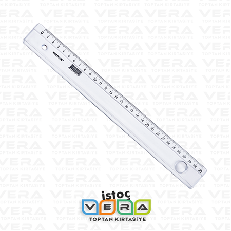 BRONS LÜKS CETVEL 30CM