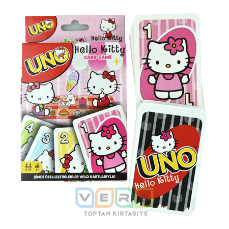 Hello Kitty Uno 1.Kalite Bristol Parlak Kuşe Kaput