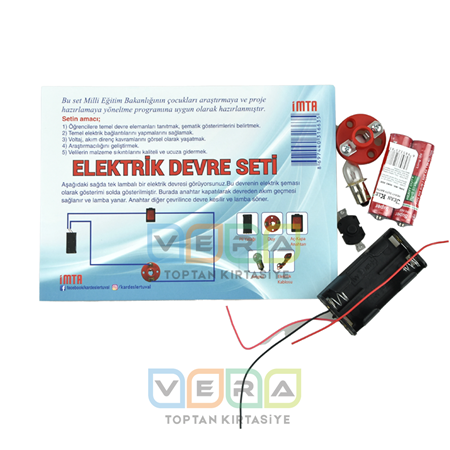 Pilli Basit Elektrik Devre Seti