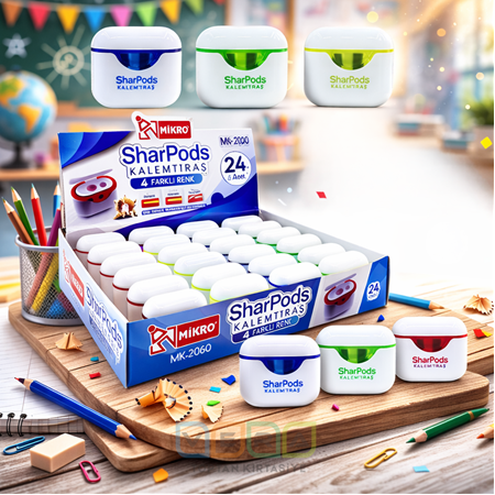 Mikro MK2060 AİRPOS KALEMTRAŞ 24 LÜ PAKET