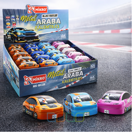 Mikro MK-6628 Çift Bıçaklı Metal Süper Kalemtraş