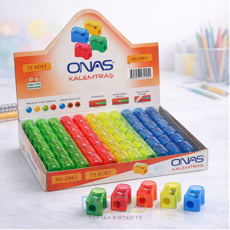Onas 2062 Mini Kalemtraş 72 li Paket