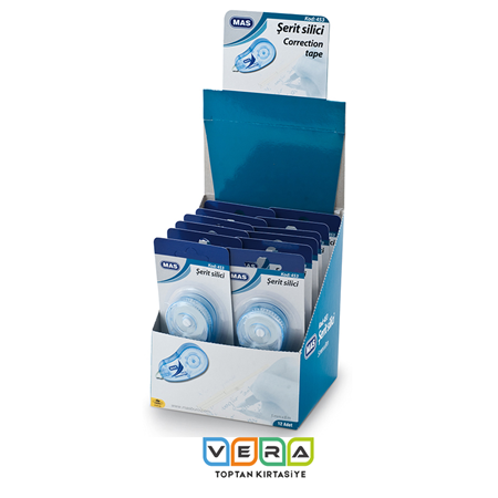 MAS 453 ŞERİT SİLİCİ MİDİ 5mm / 8mm 12 li Paket