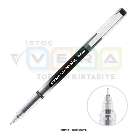 PENSAN My King Jel Metal Klips 0.5 Siyah