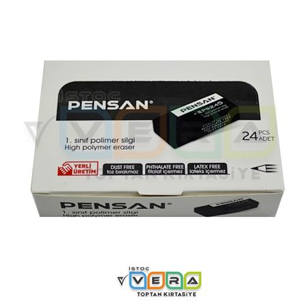 PENSAN SİYAH SINAV SİLGİSİ 24 LÜ PAKET