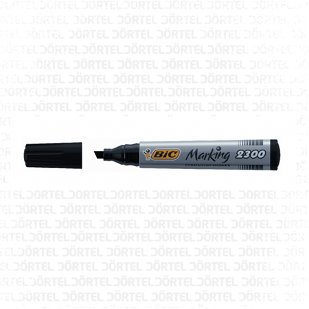 BIC MARKİNG 2300 SİYAH KESİKUÇ KOLİ KALEMİ