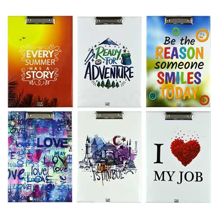 Vera A4 Çift Taraflı Desenli Sekreterlik (kapaksız) 12 li paketlerde