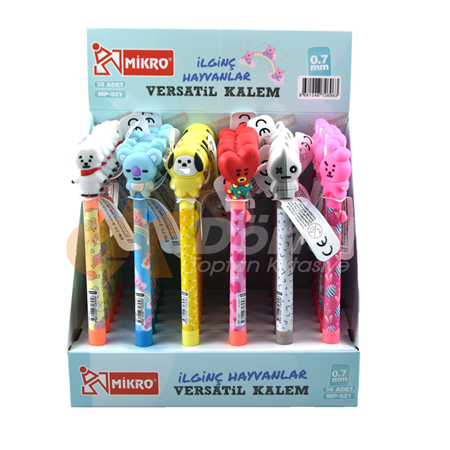 Mikro MP-521 İlginç Hayvanlar Başlıklı 07 Versatil Kalem