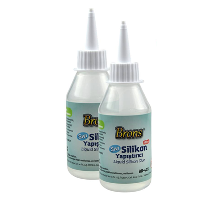 Brons 100 Ml Sıvı Silikon 12 li paket