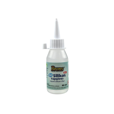 Brons 50 Ml Sıvı Silikon 12 li paket