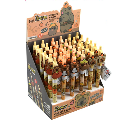 Brons 6006 Capybara Versatil Kalem 36 lı stant