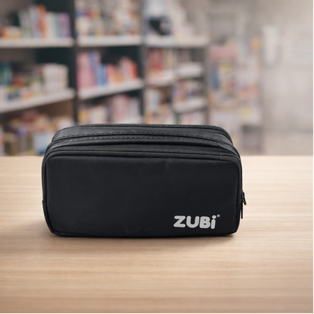 Üç Gözlü Kumaş Siyah Kalemlik 25 li paket