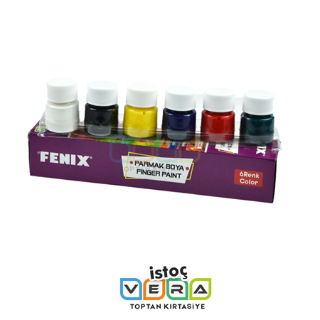 FENİX 6 LI EKO PARMAK BOYA