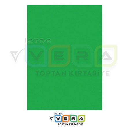 50x70 160 GR 100'lü Hamurundan Boyalı YEŞİL Fon Kartonu