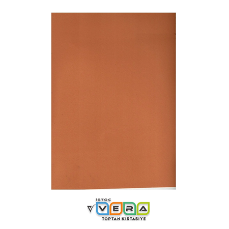 50x70 160 GR 100'lü Hamurundan Boyalı KAHVERENGİ FON Kartonu