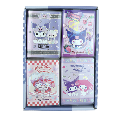 VJ Kuromi Mini Journal 128 Sayfa 80 Gr. A7 16 Lı Display